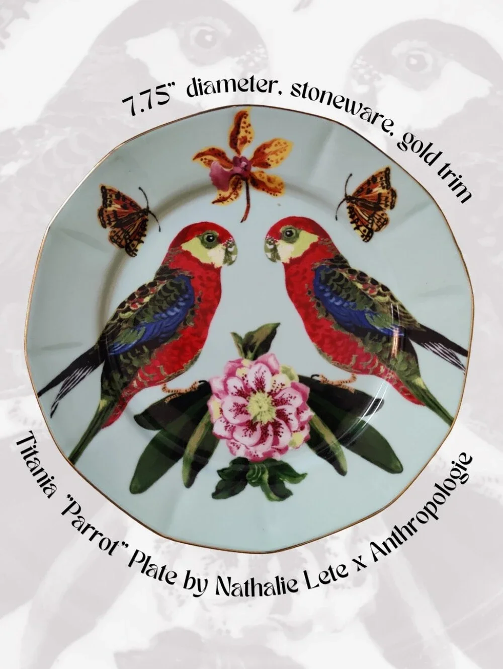 Anthropologie whimsical gold